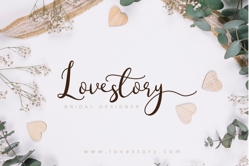 lovestory-romantic-font