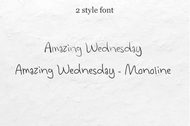 amazing-wednesday-handwritten-font