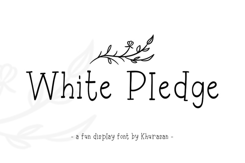 white-pledge