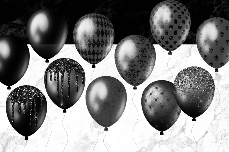 black-balloons-clipart