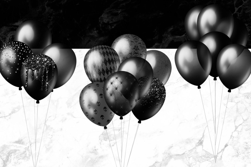 black-balloons-clipart