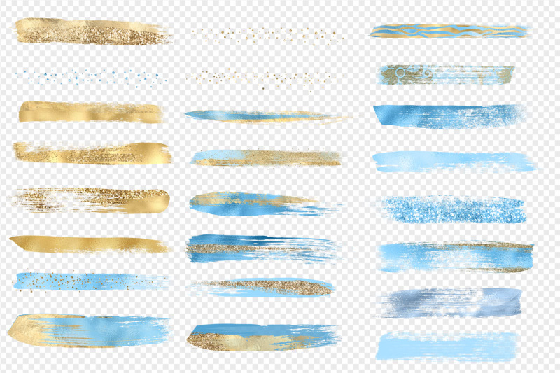 blue-and-gold-brush-strokes