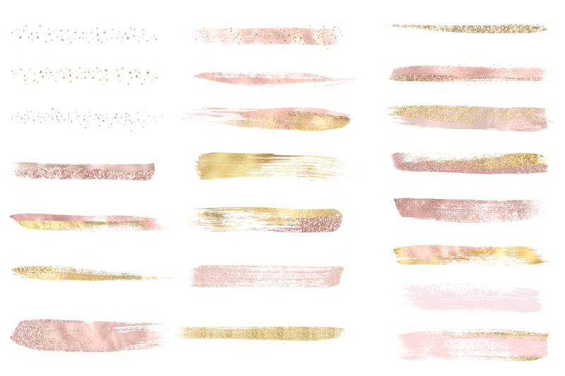 blush-and-gold-brush-strokes-clipart