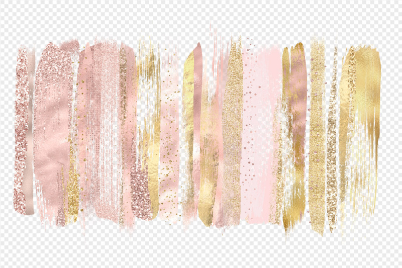 blush-and-gold-brush-strokes-clipart