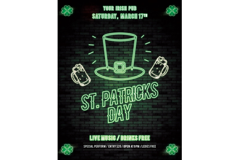 st-patrick-039-s-day-flyer-and-poster