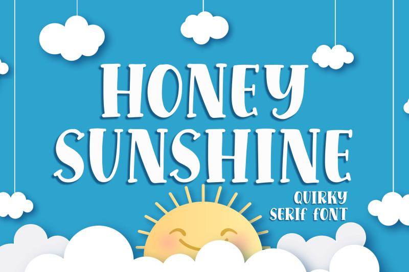 honey-sunshine-a-quirky-serif-font