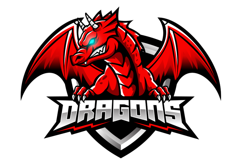 red-dragon-esports-logo-design