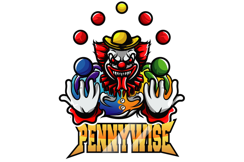 clown-esport-mascot-logo-design