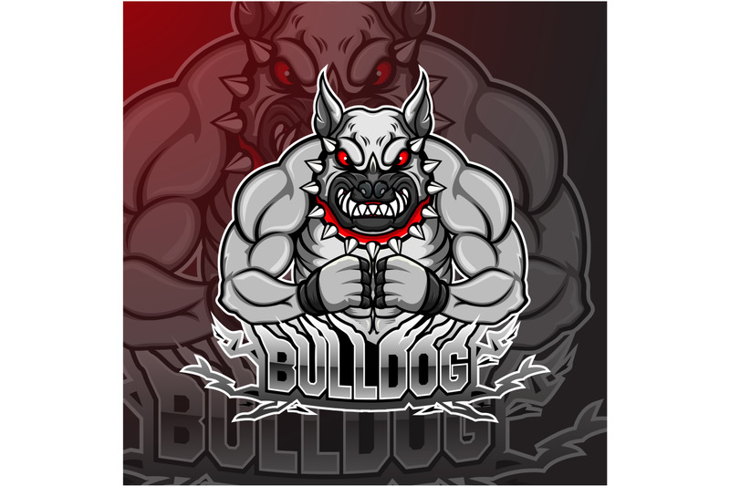 bulldog-esport-mascot-logo-design
