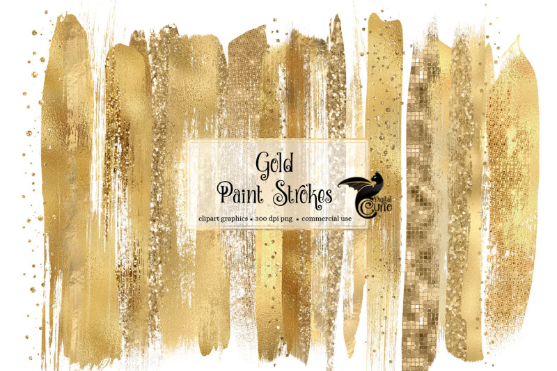 gold-paint-strokes-clipart