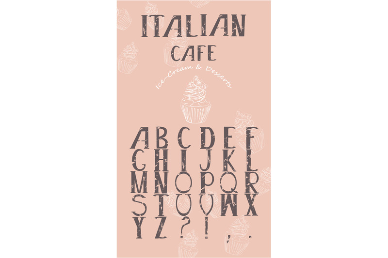 Italian Cafe Handwritten Script Font By Status Love Thehungryjpeg Com