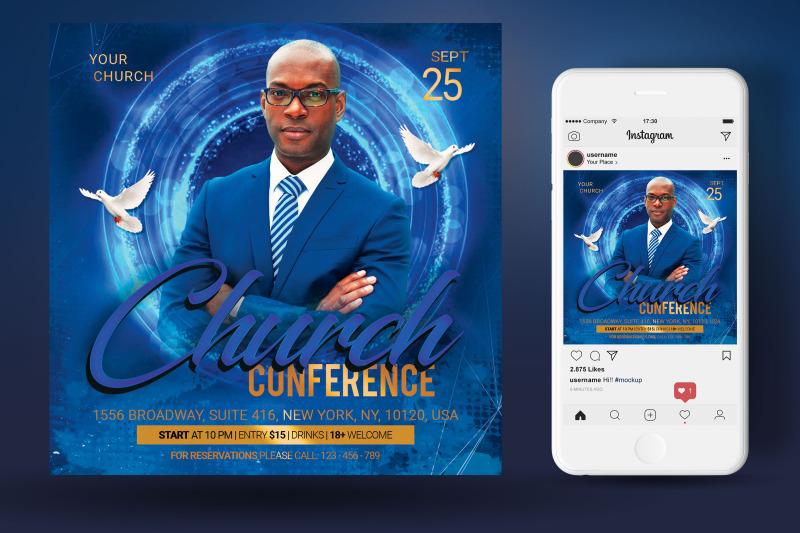 church-conference-flyer-poster