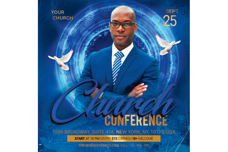 church-conference-flyer-poster