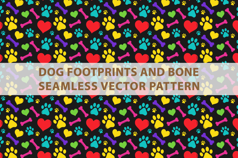 dog-footprints-and-bone-seamless-vector-pattern