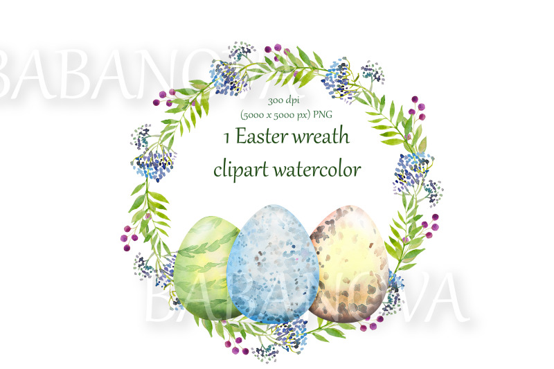 easter-wreath-with-eggs-leaves-and-berries