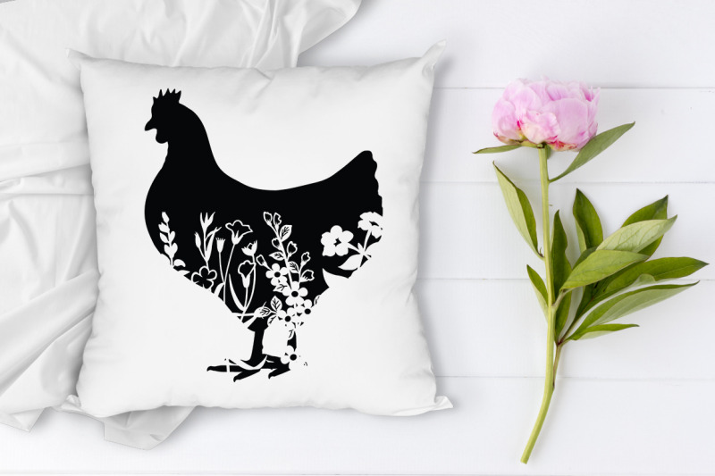 floral-chicken-svg-floral-rooster-svg-floral-hen-svg