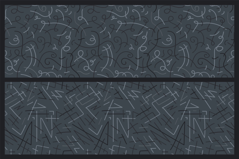 dark-drawing-seamless-patterns