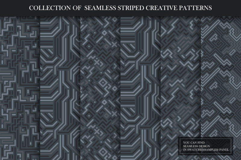 dark-striped-seamless-patterns