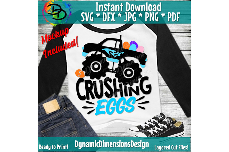 crushing-eggs-monster-truck-svg-easter-svg-easter-shirt-easter-tru