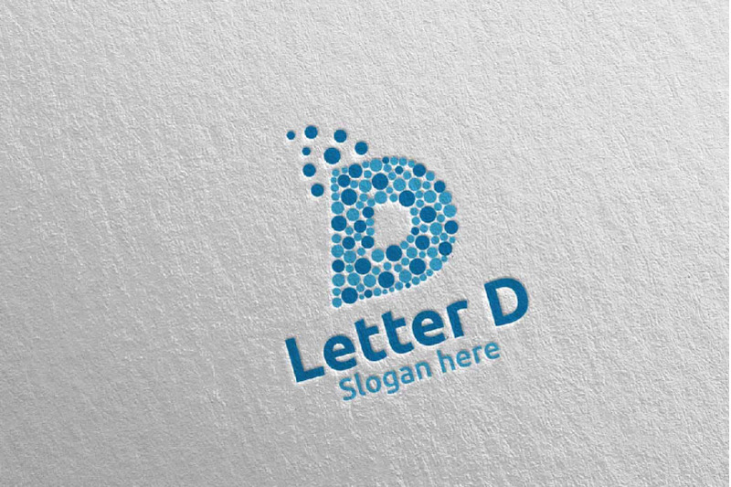 bubble-letter-d-digital-marketing-financial-logo-64