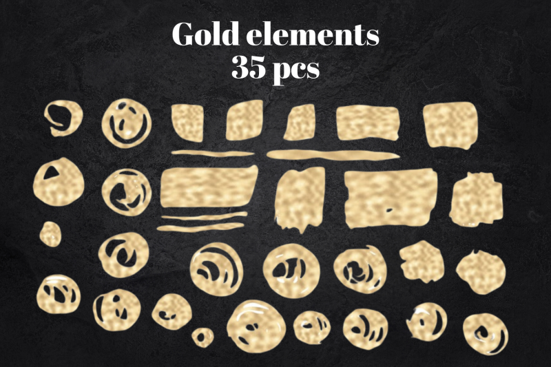 gold-foil-design-elements-clipart-gold-elements-clip-art