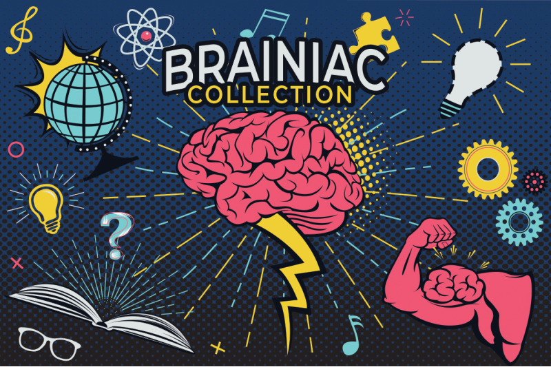 brainiac-cartoon-graphics-set