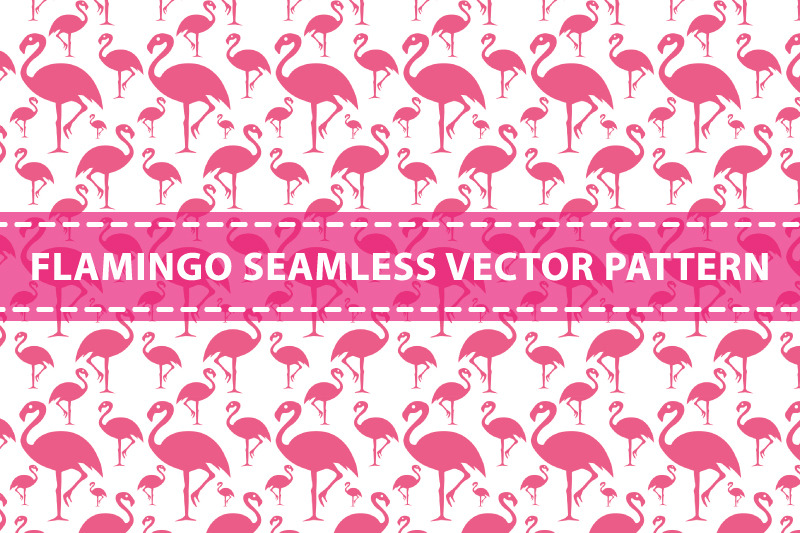 flamingo-seamless-vector-pattern