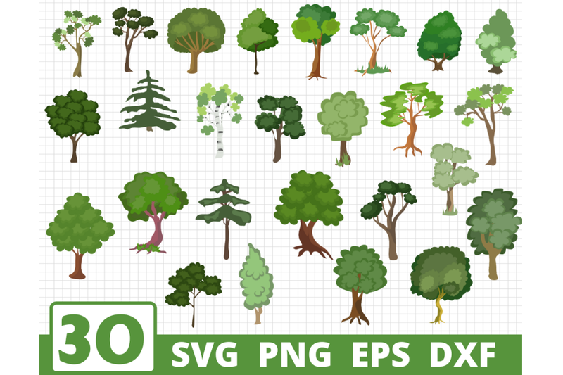 trees-svg-bundle-trees-vector-tree-clipart-bush-svg