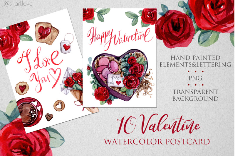 valentine-watercolor-postcards