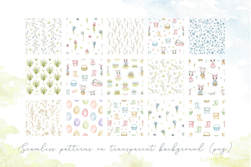 The Easter-ific Clipart Bundle By TheHungryJPEG | TheHungryJPEG