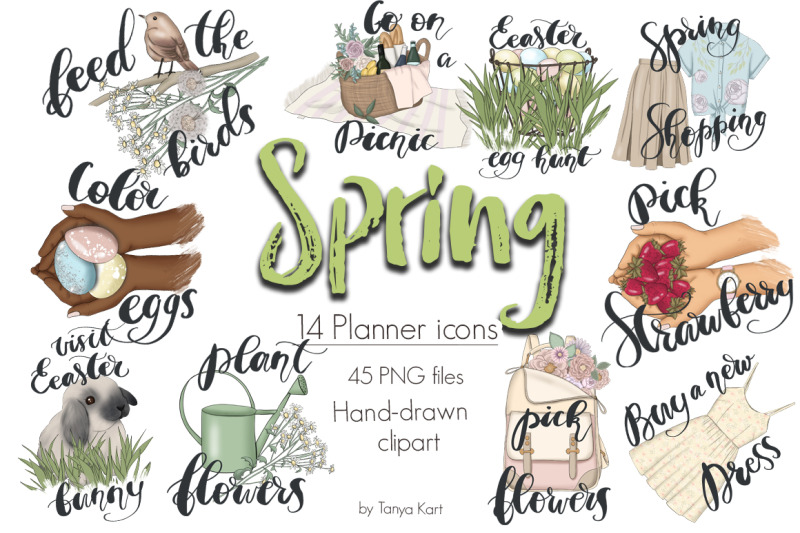 spring-planner-icons