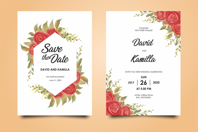 beautiful-watercolor-wedding-invitation-card-templates