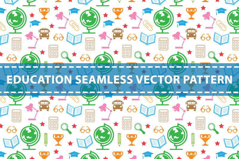 education-seamless-vector-pattern