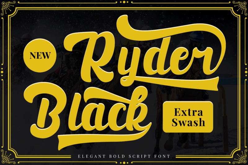 black-ryder-bold-script