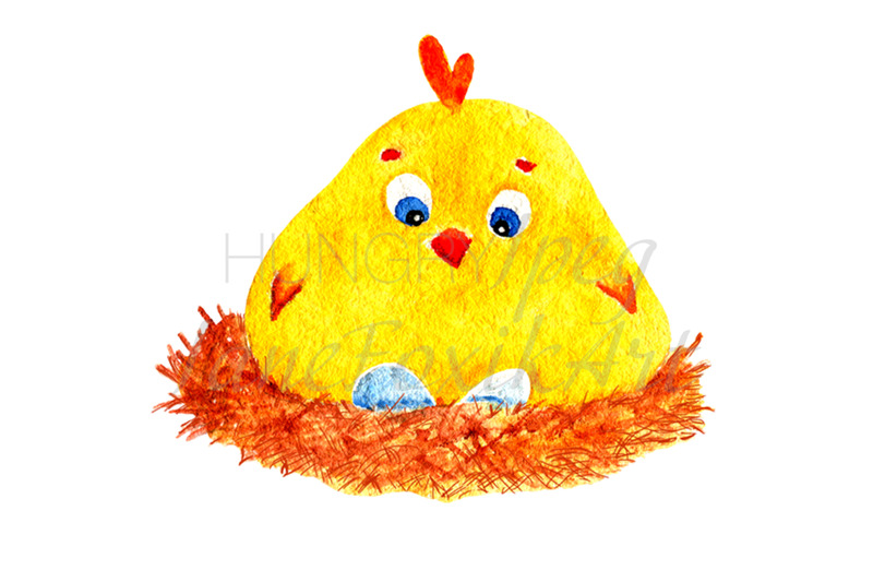 easter-chicken-set-4-funny-illustrations-for-easter-decor