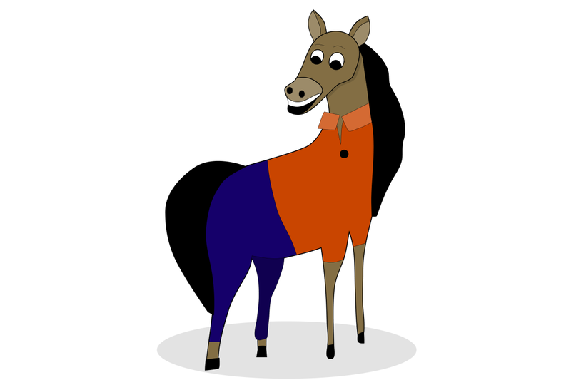 cartoon-horse-vector