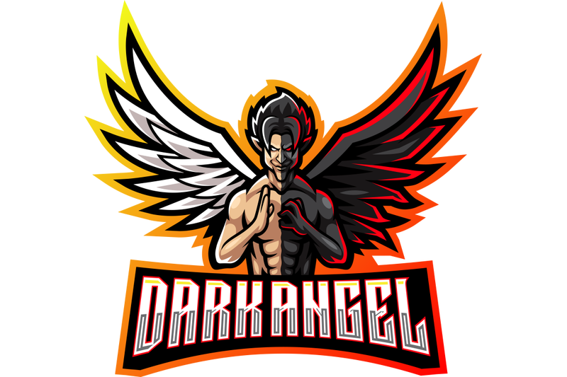 dark-angel-esport-mascot-logo-design