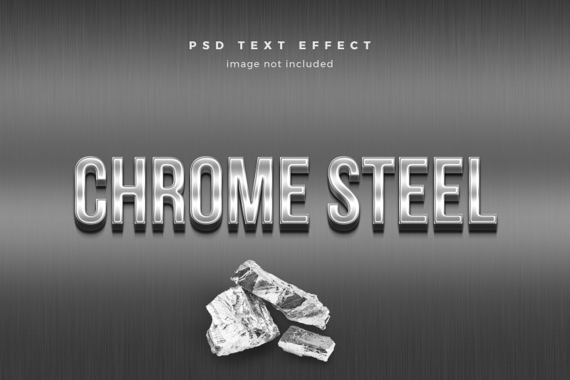 chrome-steel-3d-text-effect-template
