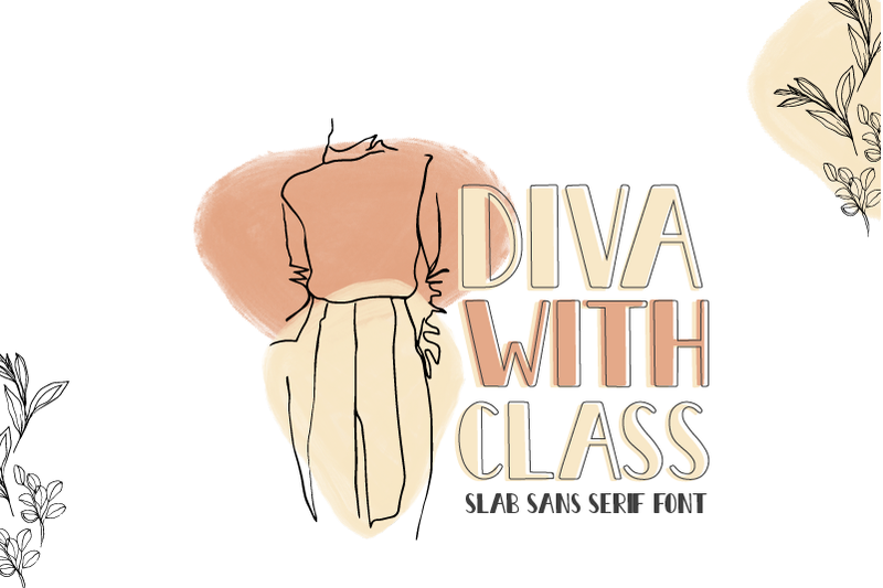 diva-with-class-bold-font-lovesvg