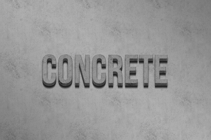 concrete-3d-text-effect-template