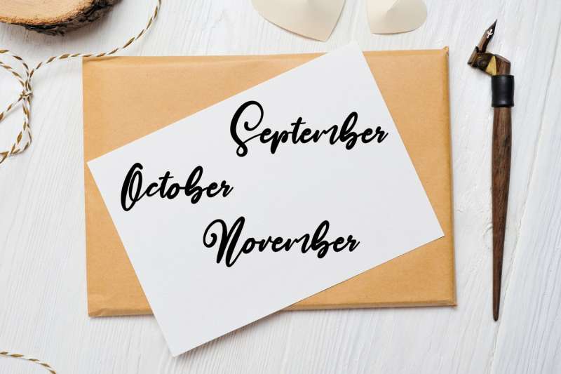 brush-handdrawn-scripts-months-clip-arts-scripts-names-of-months-font