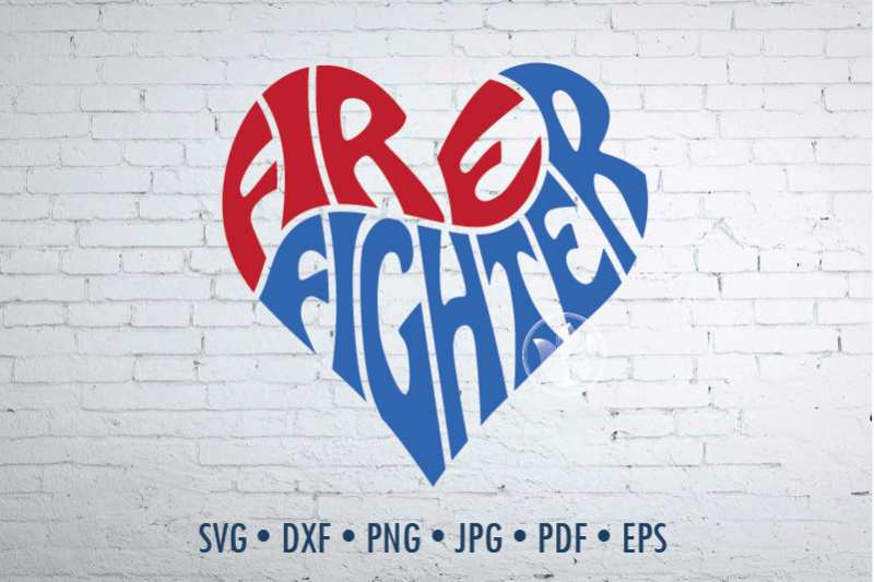 firefighter-word-art-firefighter-svg-dxf-eps-png-jpg-logo-design