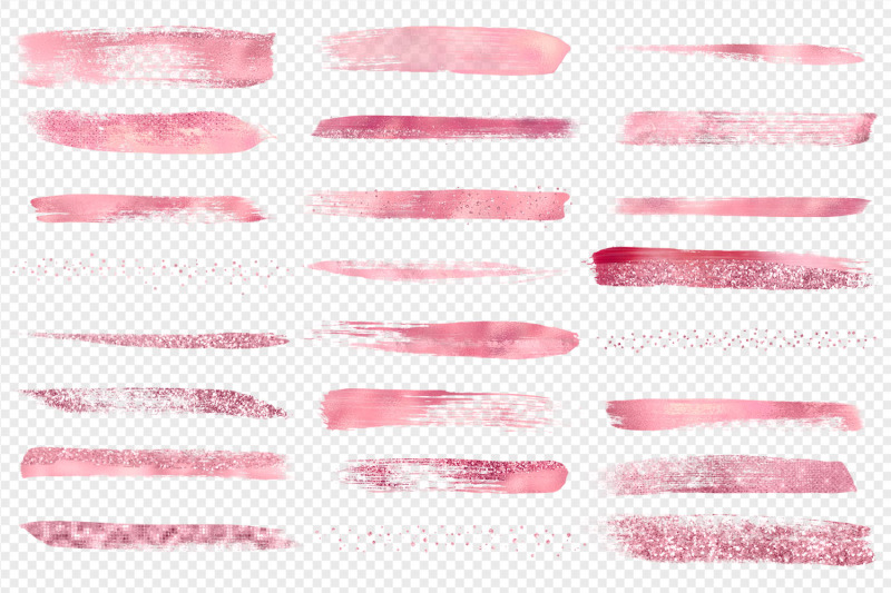 pink-brush-strokes-clipart