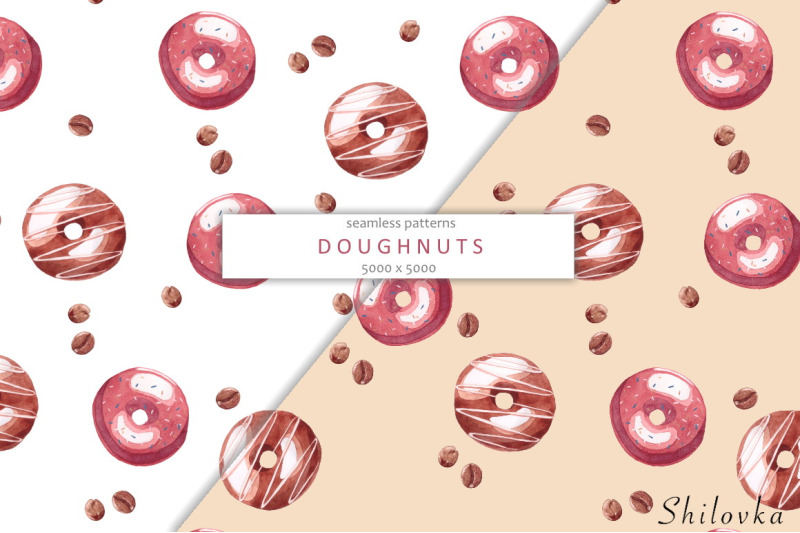 doughnuts-seamless-pattern-watercolor