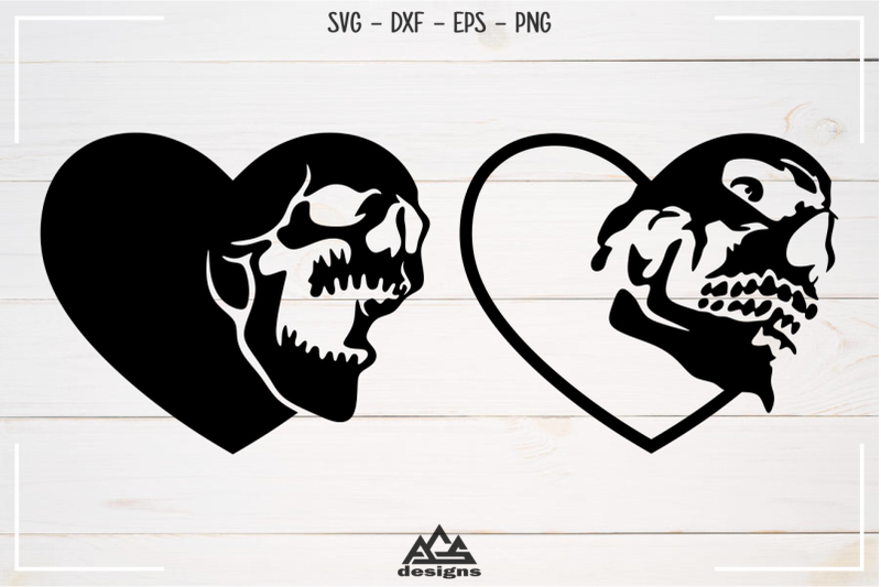 heart-love-skull-svg-design