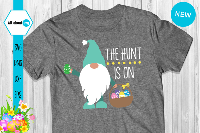 the-hunt-is-on-easter-gnome-with-eggs-svg