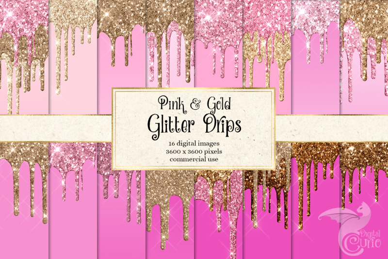 pink-and-gold-glitter-drips-digital-paper