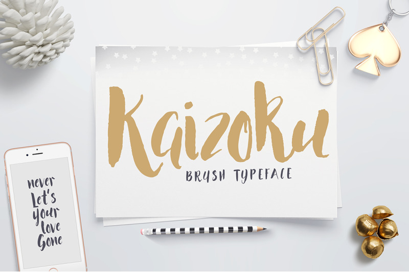 kaizoku-brush-font