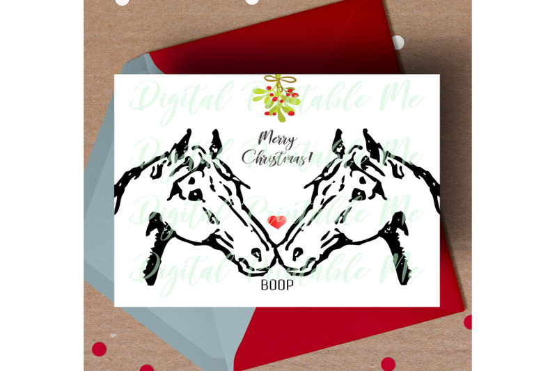 horse-christmas-card-printable-christmas-card-love-horse-card
