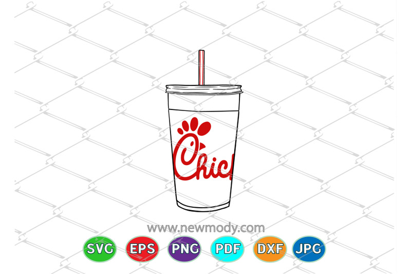 Chick Fil A Cup SVG - Chick Fil A Cup PNG - Chickfila Svg By AmittaArt